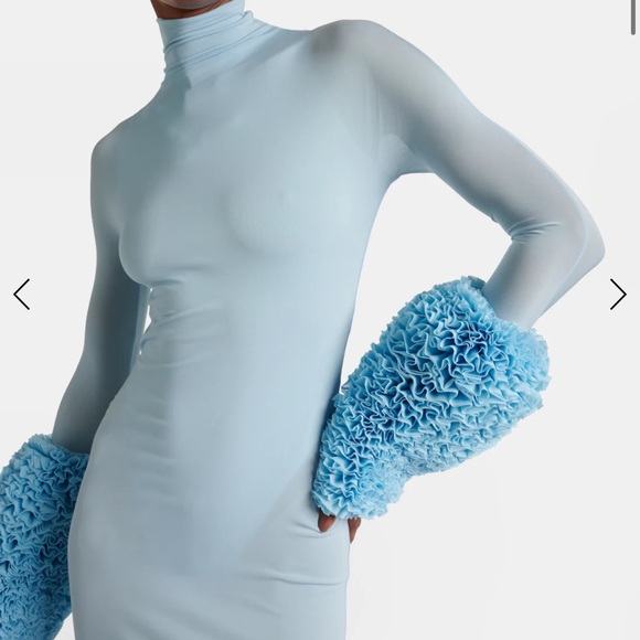 ALAÏA Ruffle Dress Rare - Picture 4 of 7